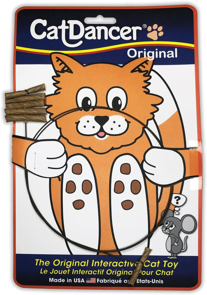 Cat Dancer Interactive Wand Toy - Pawtique