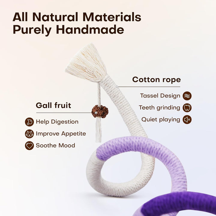 Catnip Chew Rope Toy Set - Pawtique