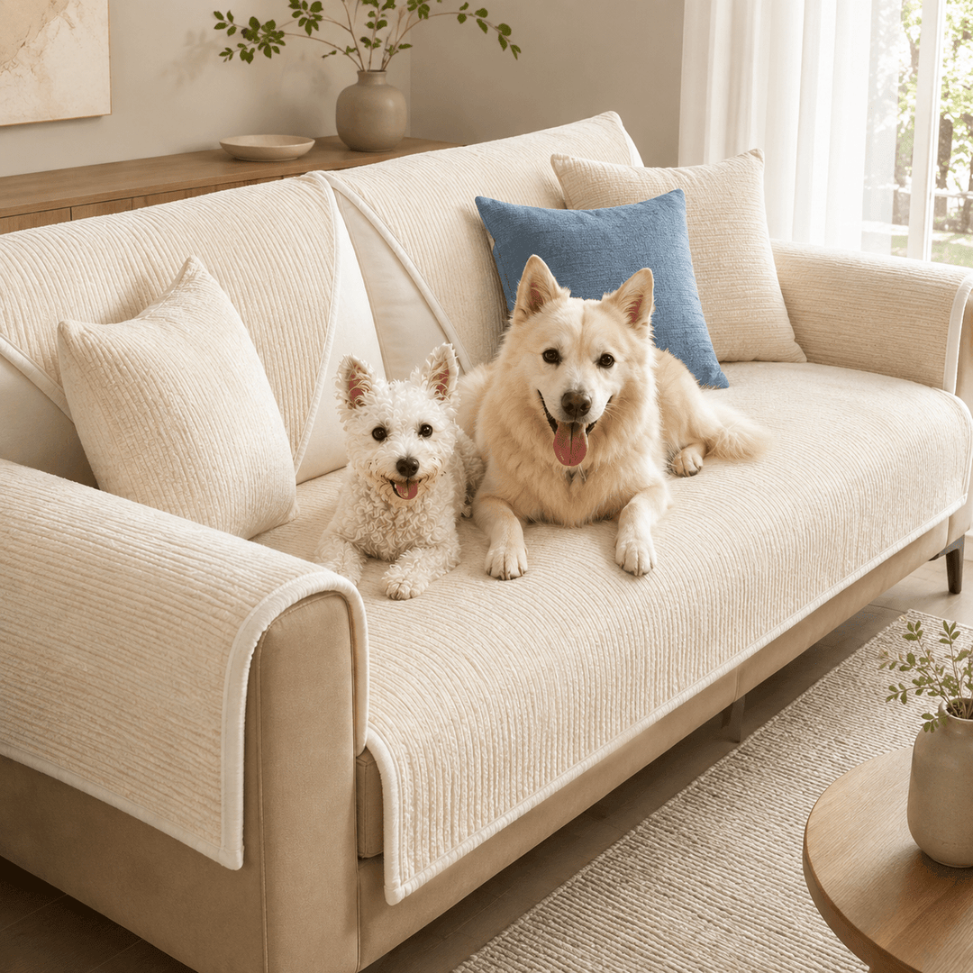 ChenilleGuard™ Waterproof Anti-Scratch Sofa Cover - Pawtique