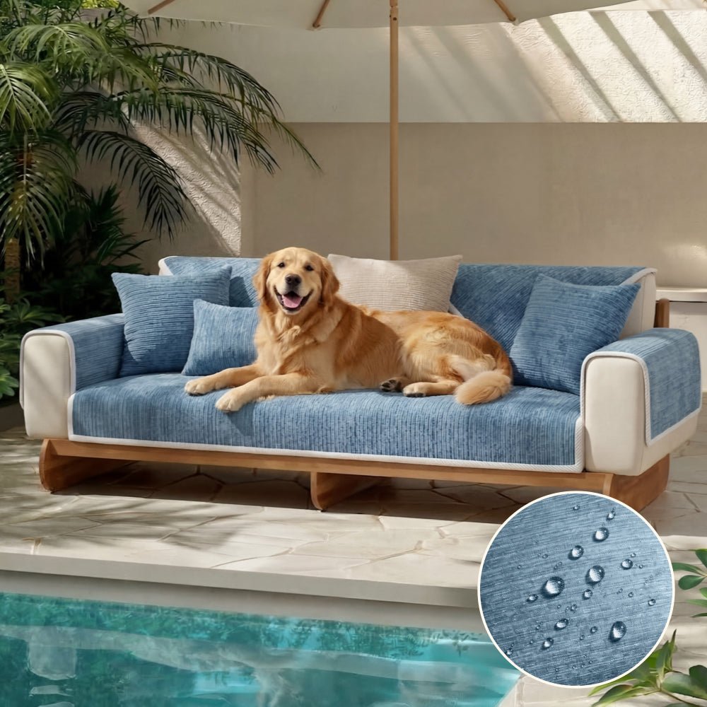 ChenilleGuard™ Waterproof Anti-Scratch Sofa Cover - Pawtique