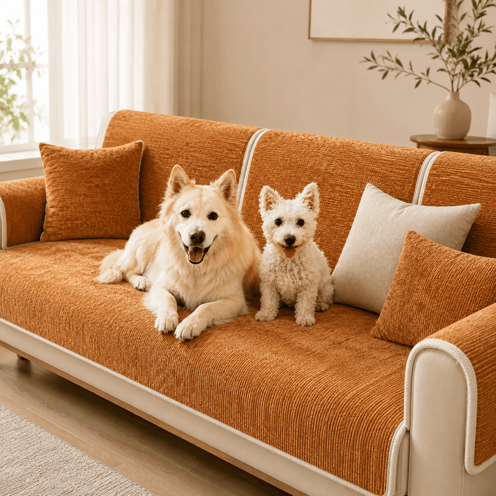 ChenilleGuard™ Waterproof Anti-Scratch Sofa Cover - Pawtique