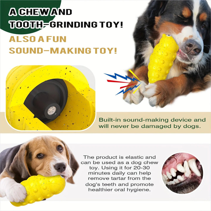 Chew Toy Tough Enduring Squeaky Interactive - Pawtique