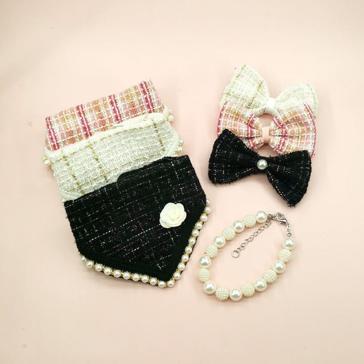 Chic Triangle Scarf for Petite Pets - Pawtique