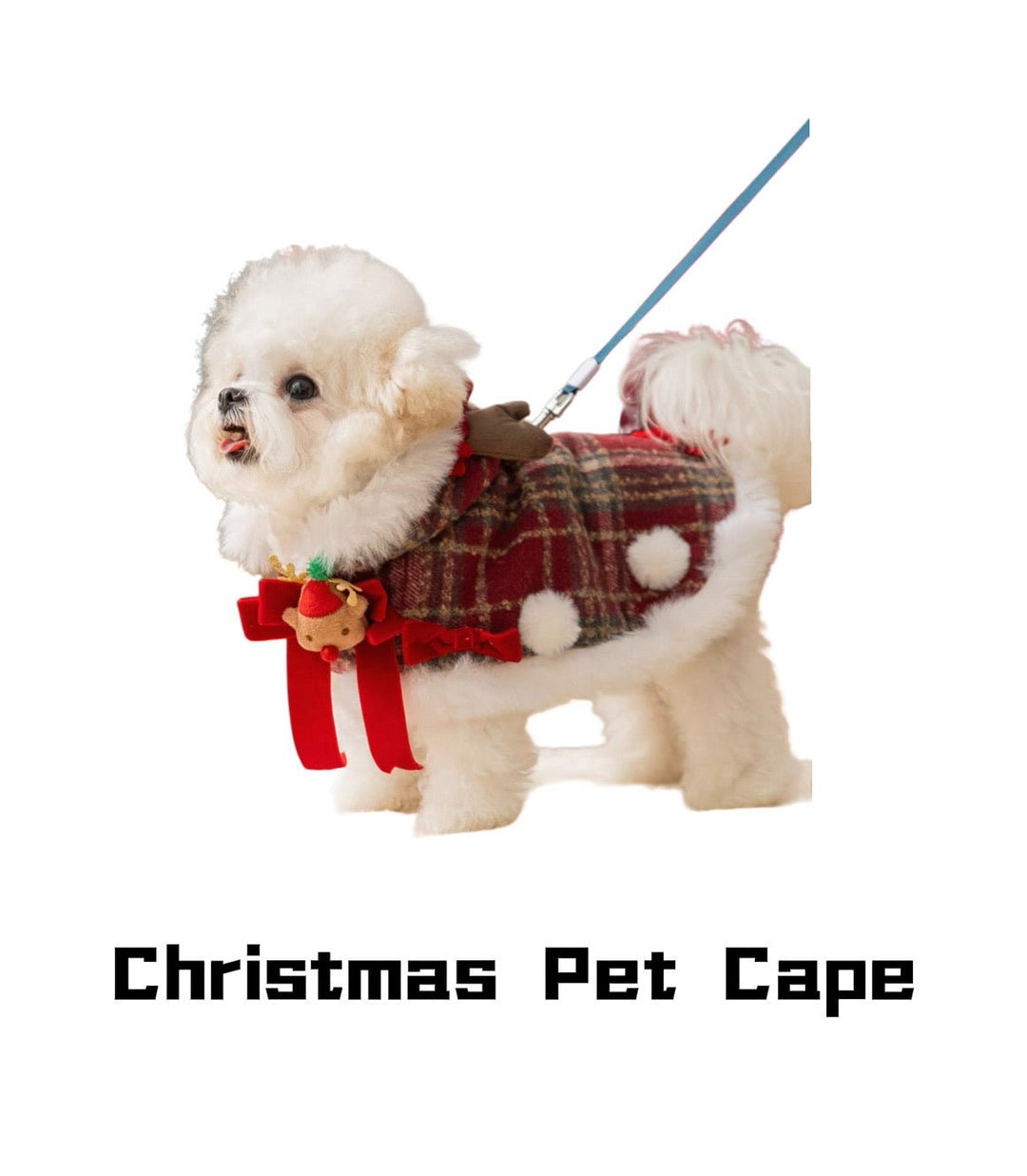 Christmas Pet Cape — Turn Your Pet into a Festive Reindeer - Pawtique