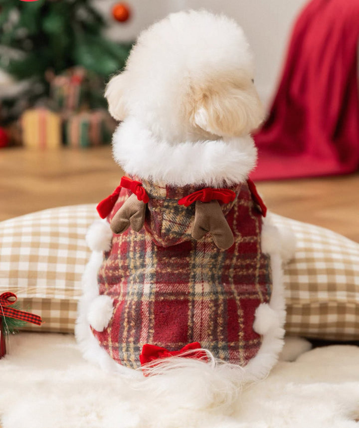 Christmas Pet Cape — Turn Your Pet into a Festive Reindeer - Pawtique