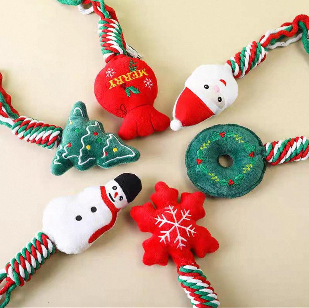 Christmas Pet Squeaky Toy - Pawtique