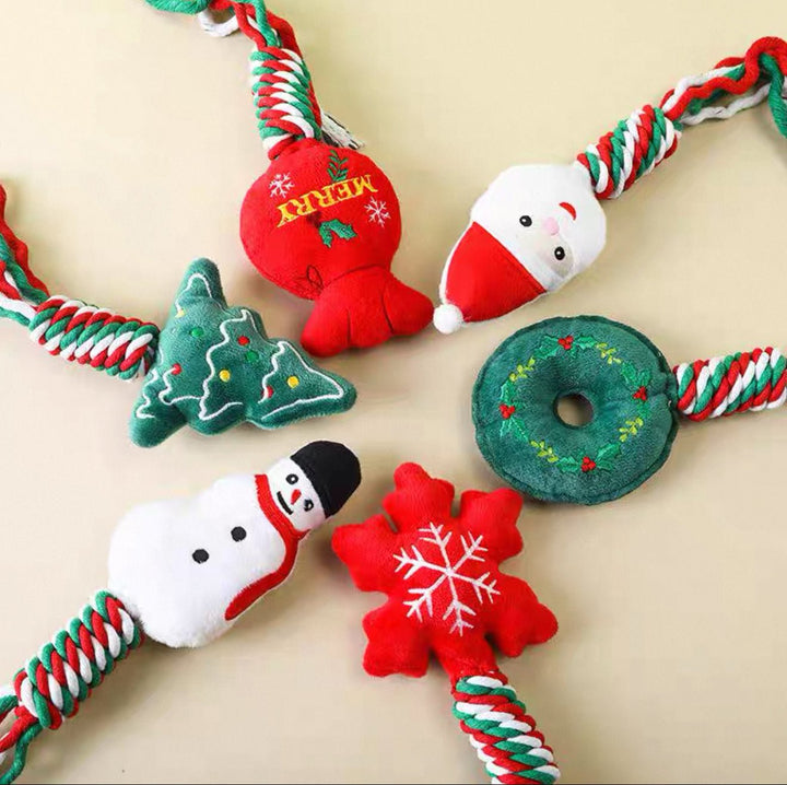 Christmas Pet Squeaky Toy - Pawtique