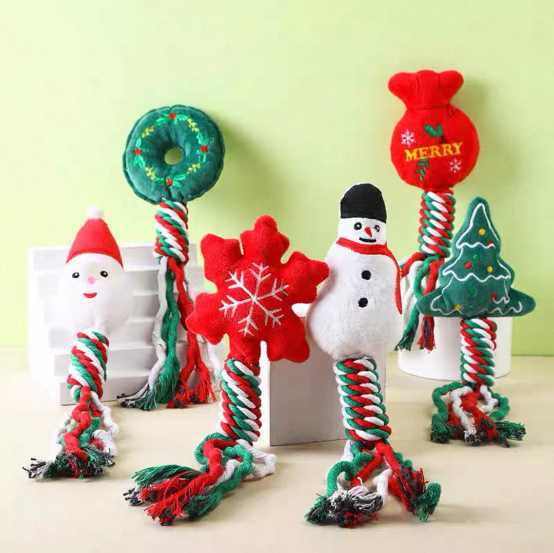 Christmas Pet Squeaky Toy - Pawtique