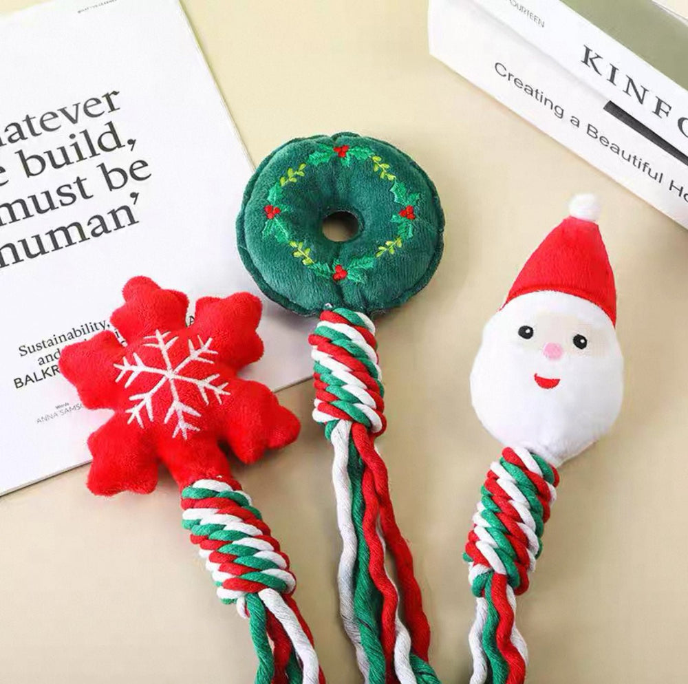 Christmas Pet Squeaky Toy - Pawtique