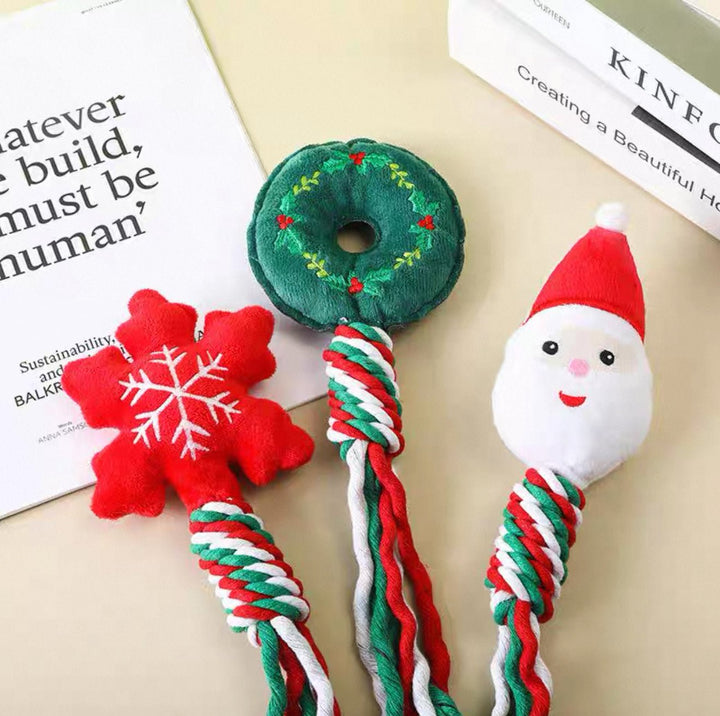 Christmas Pet Squeaky Toy - Pawtique