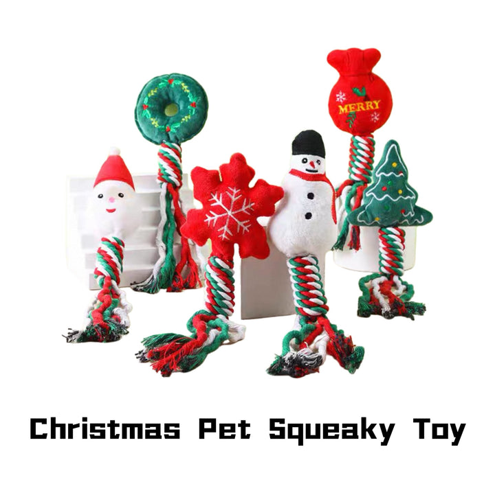 Christmas Pet Squeaky Toy - Pawtique