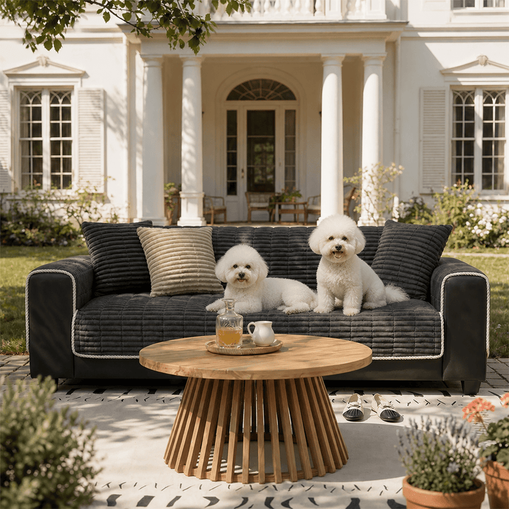 CloudRib Waterproof Flannel Pet Sofa Cover - Pawtique