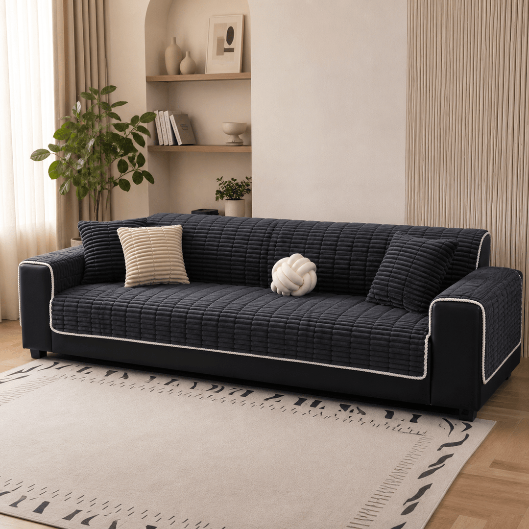 CloudRib Waterproof Flannel Pet Sofa Cover - Pawtique