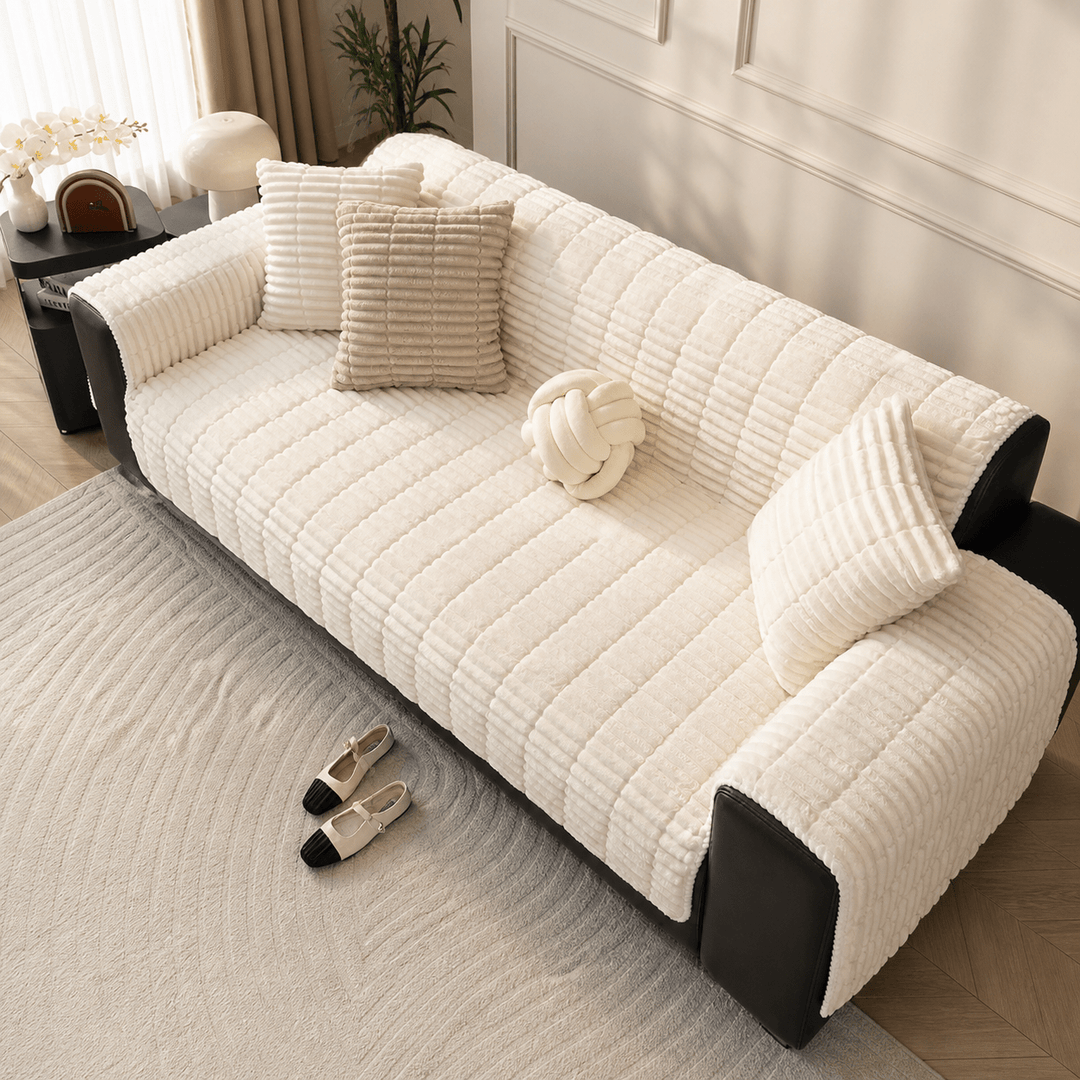 CloudRib Waterproof Flannel Pet Sofa Cover - Pawtique