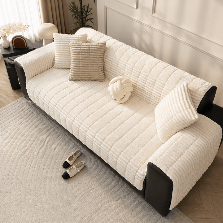 CloudRib Waterproof Flannel Pet Sofa Cover - Pawtique