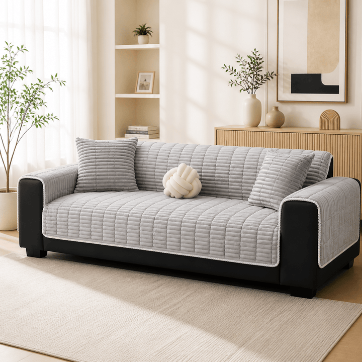 CloudRib Waterproof Flannel Pet Sofa Cover - Pawtique