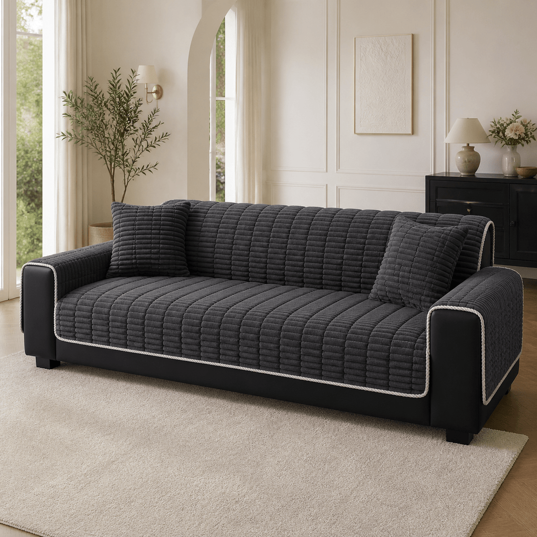 CloudRib Waterproof Flannel Pet Sofa Cover - Pawtique