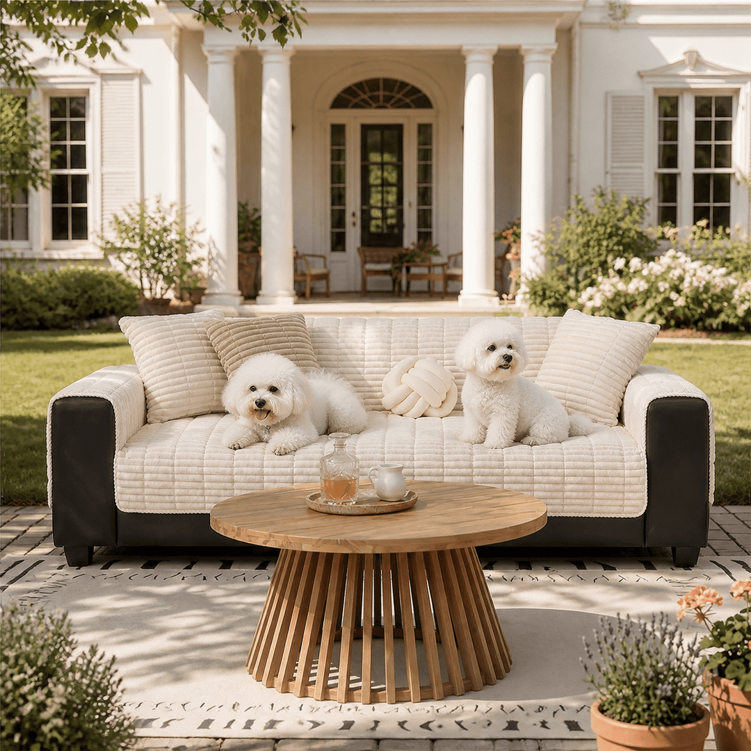 CloudRib Waterproof Flannel Pet Sofa Cover - Pawtique