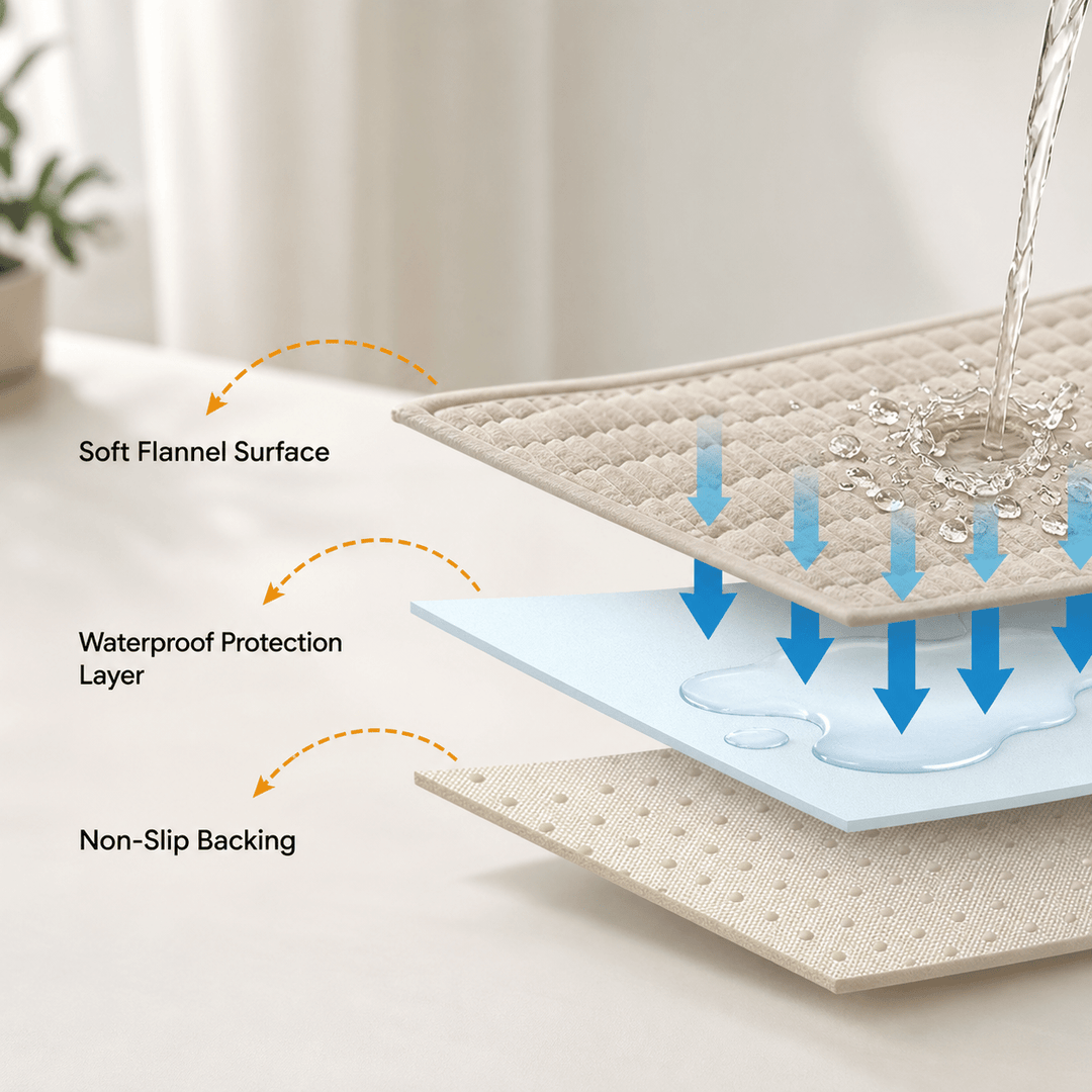 CloudRib Waterproof Flannel Pet Sofa Cover - Pawtique
