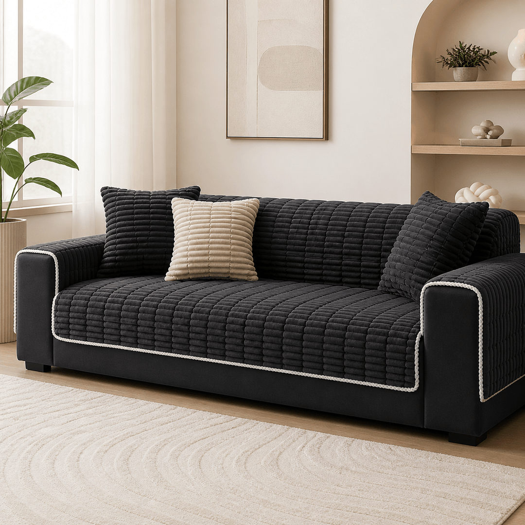 CloudRib Waterproof Flannel Pet Sofa Cover - Pawtique
