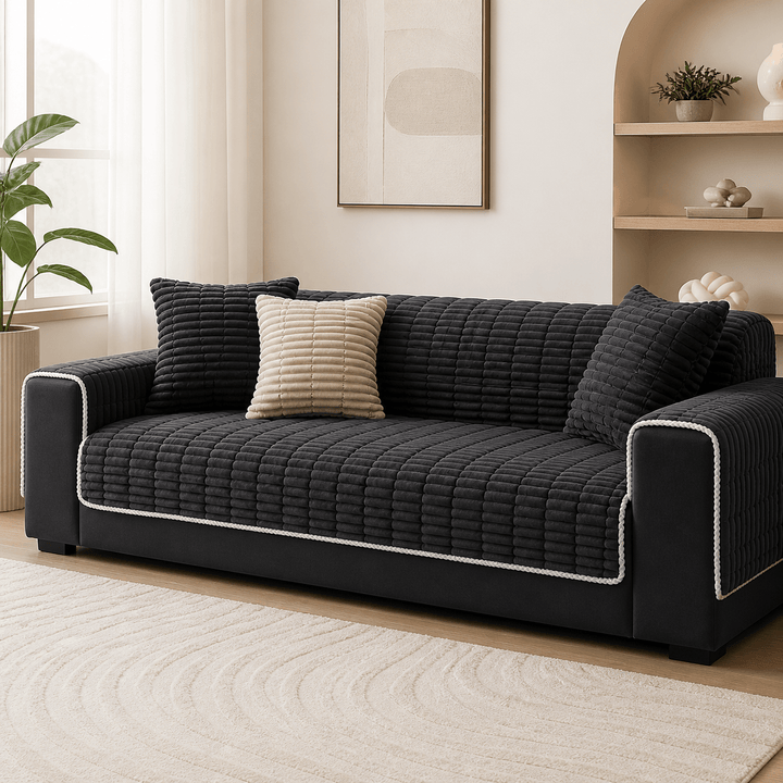 CloudRib Waterproof Flannel Pet Sofa Cover - Pawtique