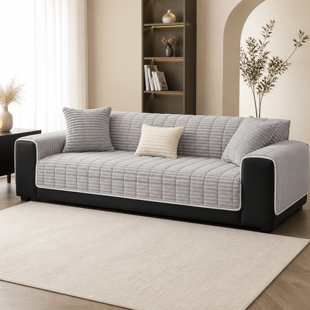 CloudRib Waterproof Flannel Pet Sofa Cover - Pawtique