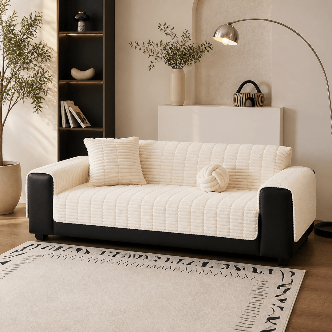 CloudRib Waterproof Flannel Pet Sofa Cover - Pawtique
