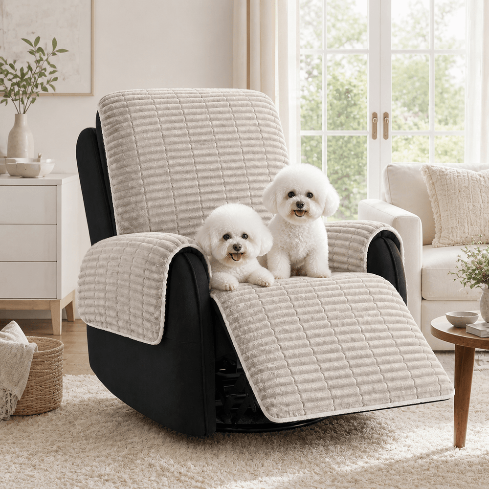 CloudRib Waterproof Flannel Recliner & Sofa Cover - Pawtique