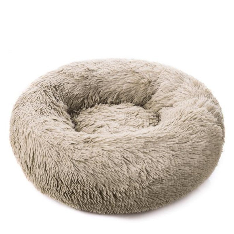 Comfy Anti - Anxiety Calming Dog & Cat Donut Bed | Fluffy Dog Bed - Pawtique