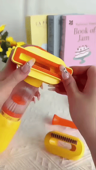 4-in-1 Pet Grooming & Cleaning Kit - Adorable Duck Design for Hassle-Free Pet Care