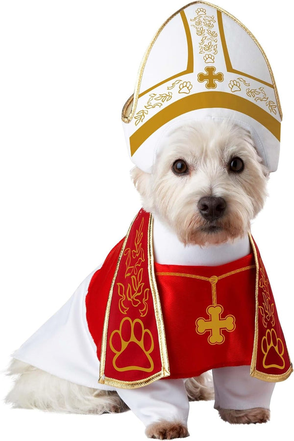 Costumes Dog Pope Outfit - Pawtique