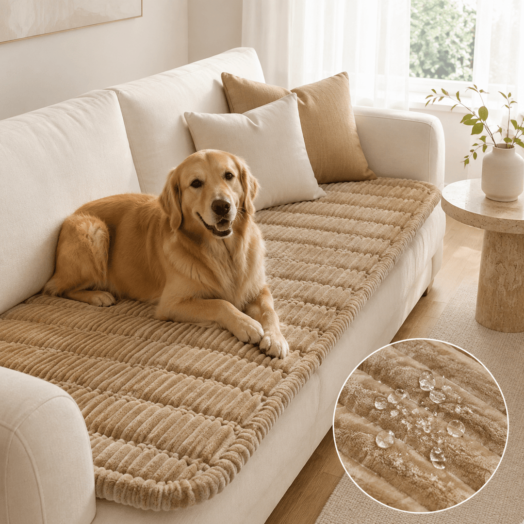 CozyShield™ Waterproof Flannel Sofa Mat - Pawtique