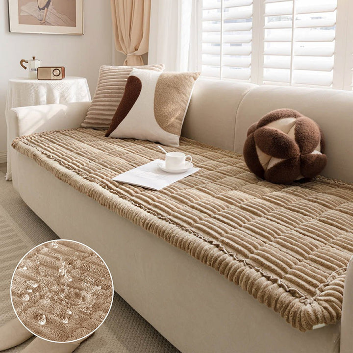 CozyShield™ Waterproof Flannel Sofa Mat - Pawtique