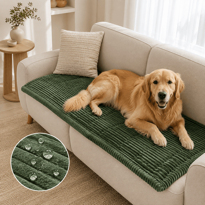 CozyShield™ Waterproof Flannel Sofa Mat - Pawtique