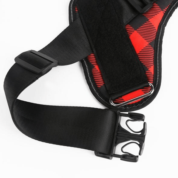Custom No Pull Dog Harness with Name and Phone Number, Heavy Duty Personalized Pet Vest - Pawtique