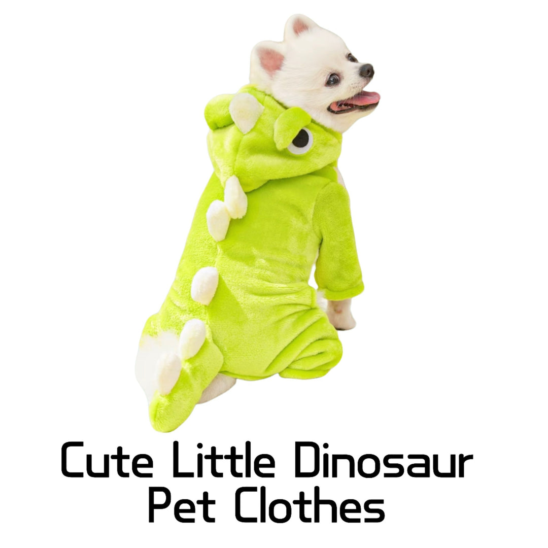 Cute Little Dinosaur Pet Clothes - Pawtique