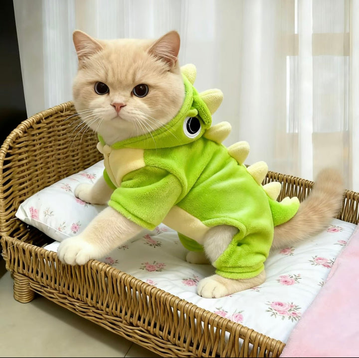 Cute Little Dinosaur Pet Clothes - Pawtique