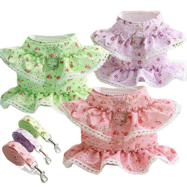 Cute Vest Harness And Leashes - Pawtique