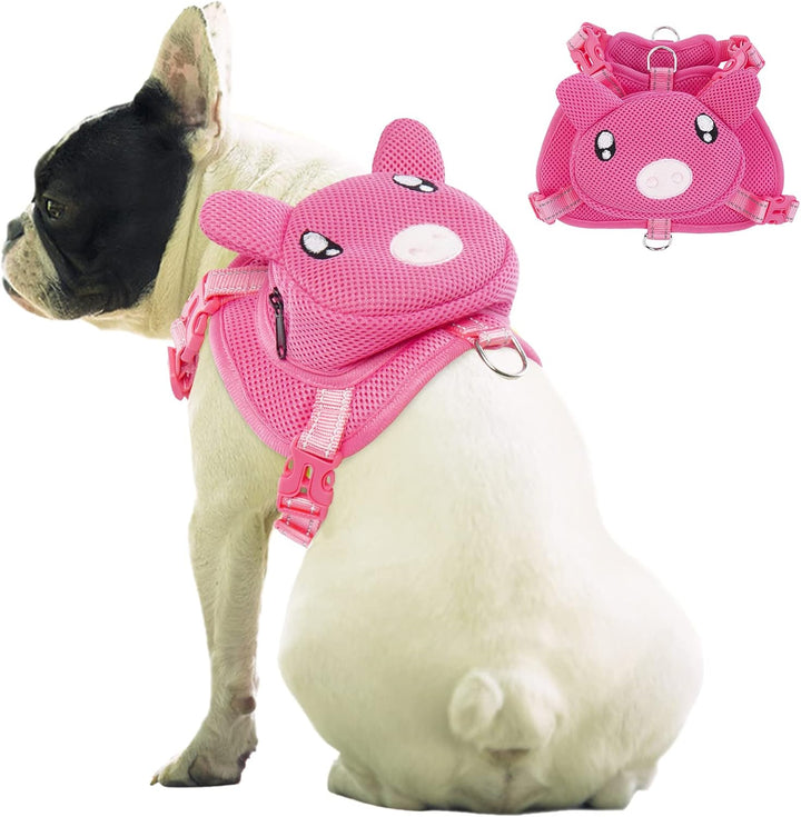 Dog Backpack Harness No - Pull with D - Ring outdoor hiking - Pawtique