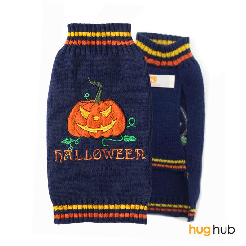 Dog Halloween Costume, Crochet Dog Sweater, Dog Costume for Halloween, Cat Outfit for Halloween, Dog Halloween Dress, Dog Crochet Jumper - Pawtique