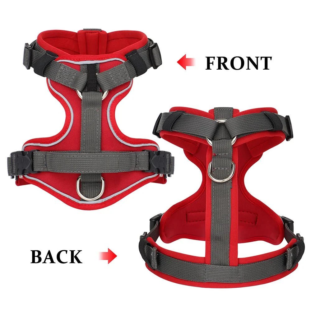 Dog Harness - Reflection and Handle - Pawtique