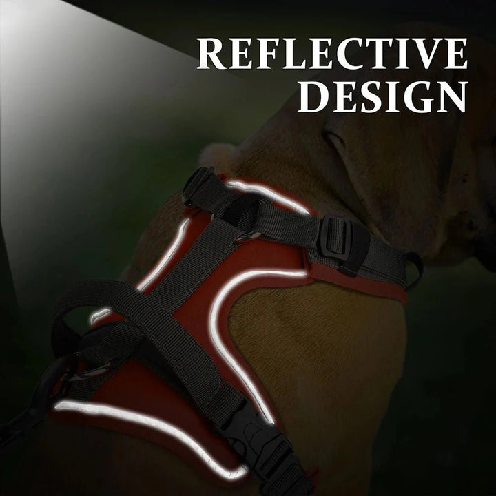 Dog Harness - Reflection and Handle - Pawtique