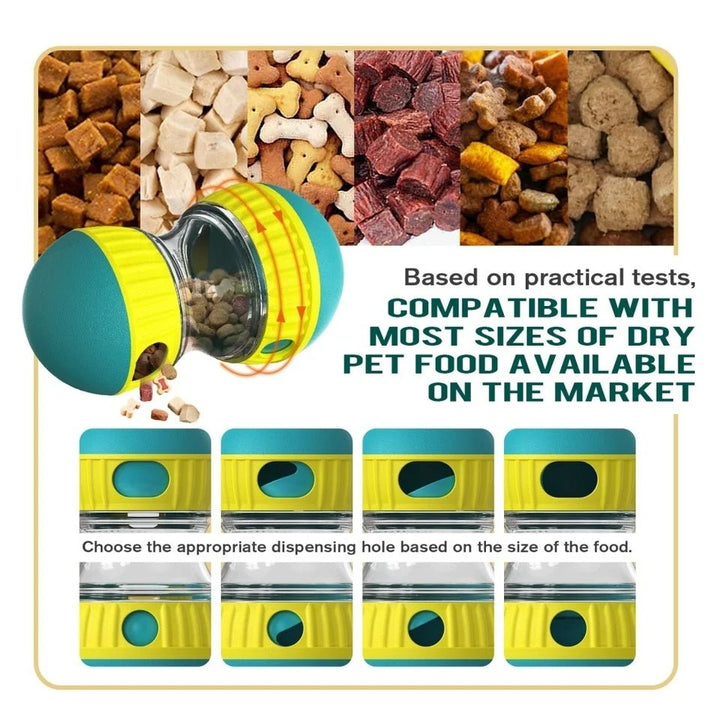 Dog Treat Dispenser Toy Interactive Leaking - Pawtique