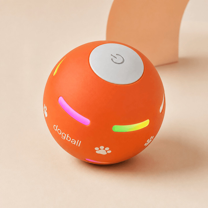 DuraSpin™ Self-Rolling Interactive Dog Ball - Pawtique