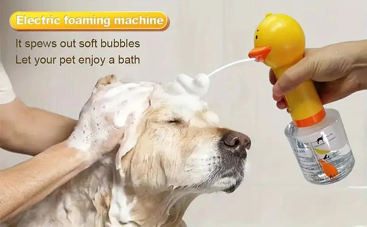 Electric Dog Cleaning Foam Machine, Deep Cleaning Pet Fur Supplies - Pawtique