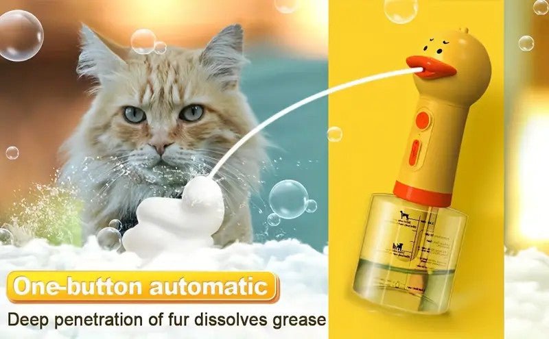 Electric Dog Cleaning Foam Machine, Deep Cleaning Pet Fur Supplies - Pawtique