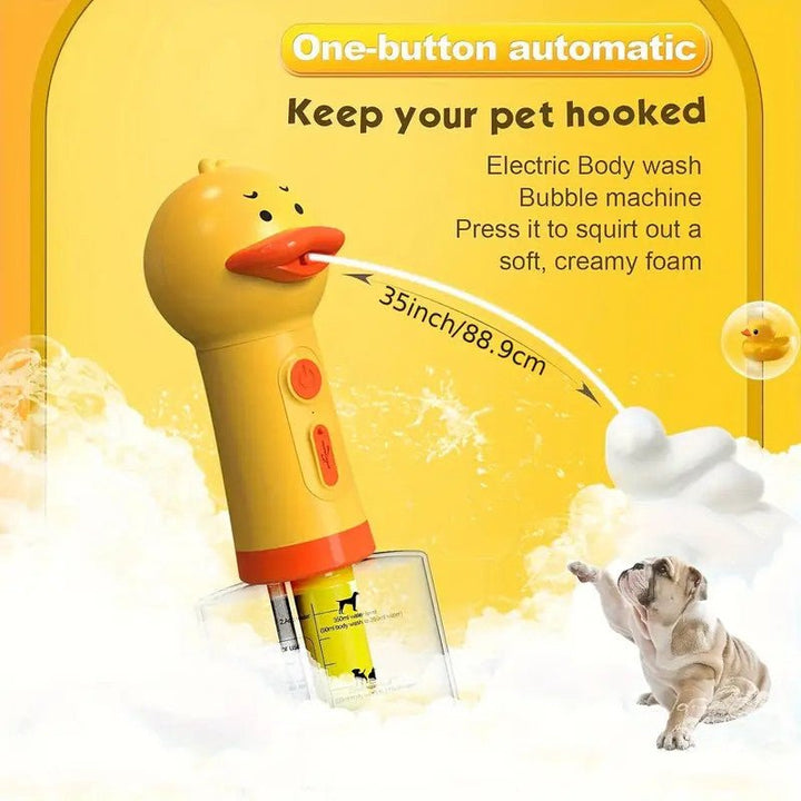 Electric Dog Cleaning Foam Machine, Deep Cleaning Pet Fur Supplies - Pawtique