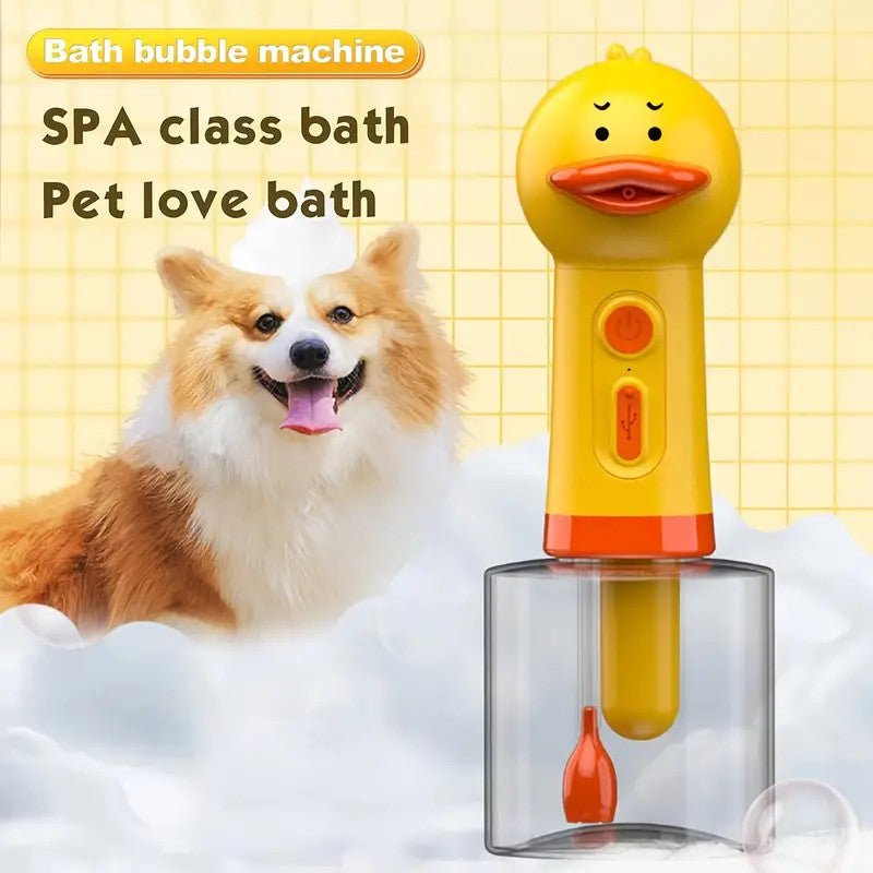 Electric Dog Cleaning Foam Machine, Deep Cleaning Pet Fur Supplies - Pawtique