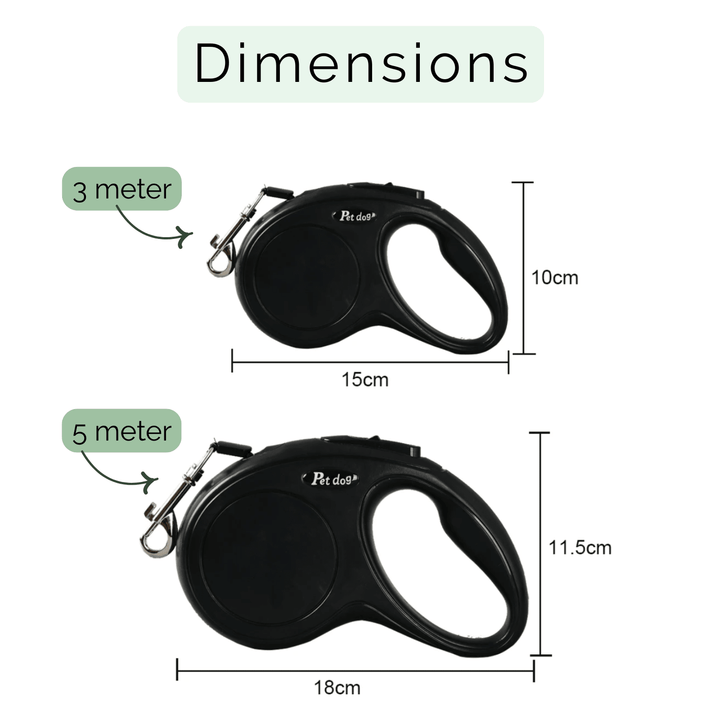 Extendable Dog Leash - Flexi Leash - Pawtique