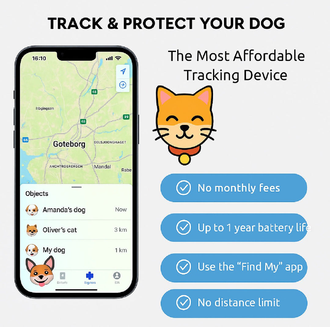 FindMy Tracker｜Live Tracking. Global Finding. - Pawtique